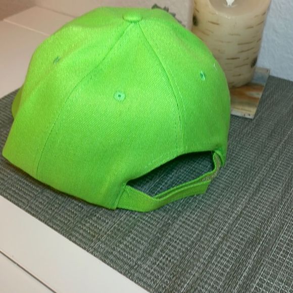 🌈 Bright Green Rainbow Baseball Cap 🌈 - Picture 6 of 14